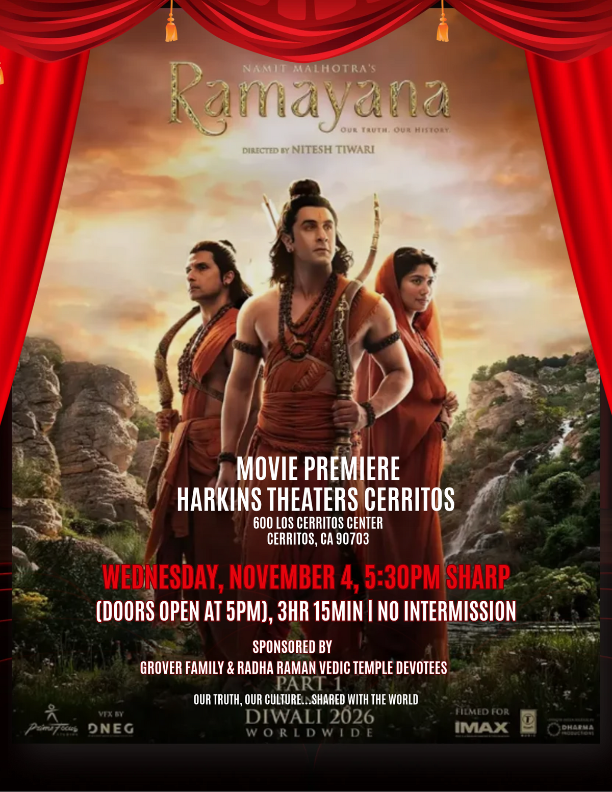 Ramayan Movie Premiere